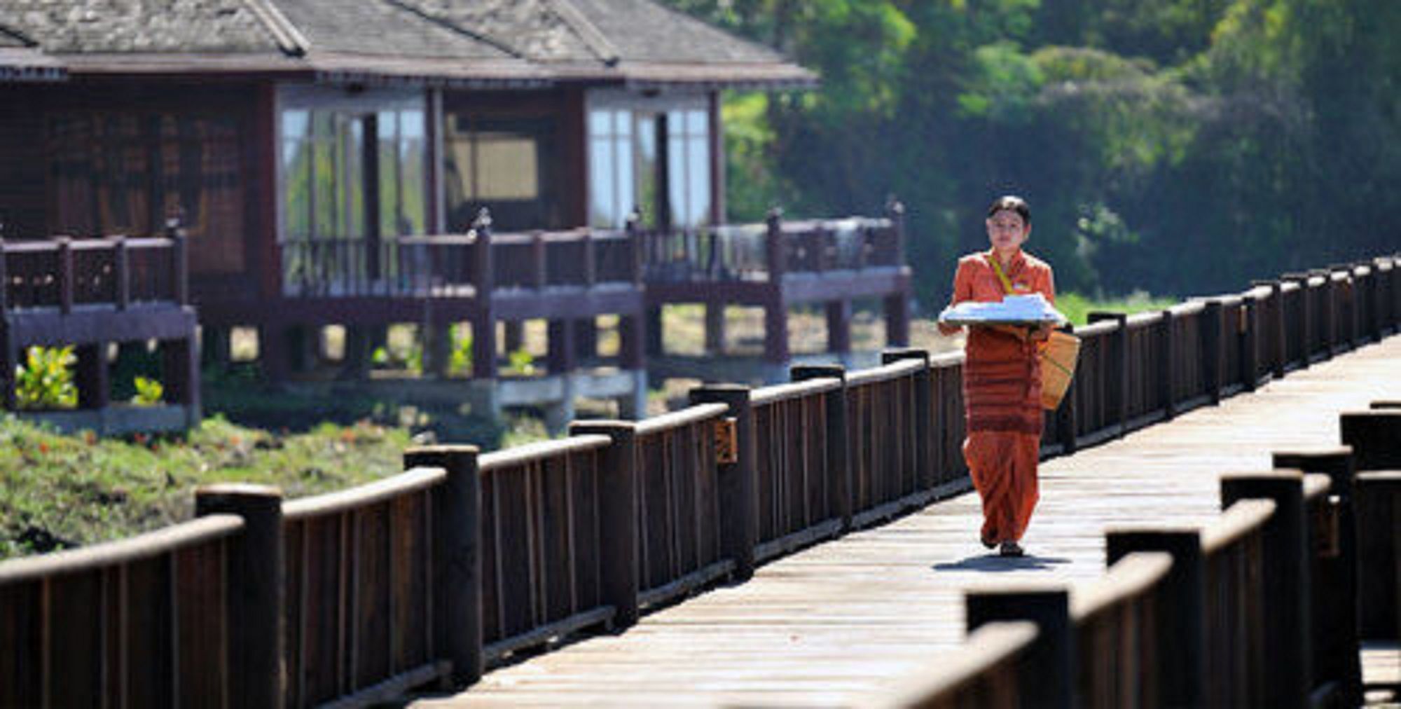 Aureum Palace Hotel & Resort Inle Ньоншуэ Экстерьер фото